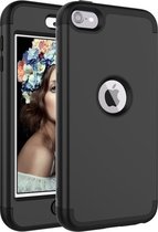 GadgetBay Armor Case iPod Touch 5 6 7 - Zwart hoesje - Extra Bescherming