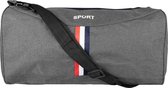 Grijze kleine Sporttas- 35 cm- ook geschikt als handbagage