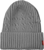 Beanie- Lekkere warme muts-unisex-grijs