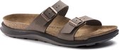 Birkenstock Sierra Dames Slippers Mocha Narrow-fit | Bruin | Imitatieleer | Maat 38