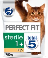 Perfect Fit Sterile Adult 1+ Brokjes - Kip - Kattenvoer - 3 x 750g