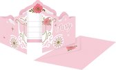 Invitations Amscan Avec Enveloppe Princesse Rose 8 Pièces