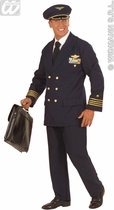 Piloot Luxe Captain Boeing Kostuum - Maatkeuze: Maat XXL