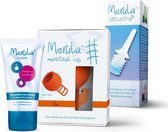Merula menstruatie cup incl Merula lube + douche - fox oranje