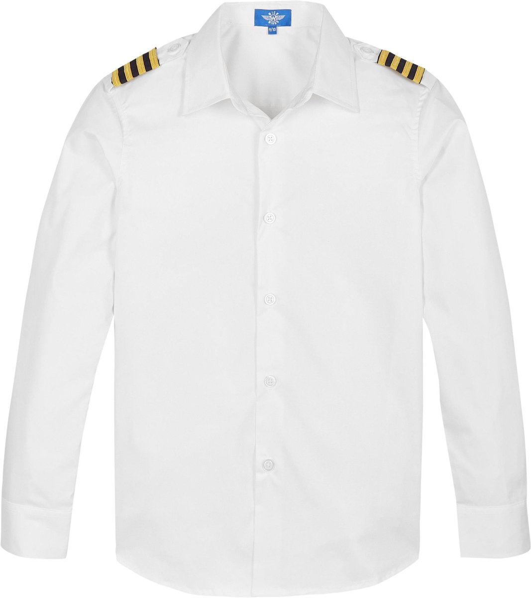 onhandig Madison scheepsbouw Wick Wings - Jongens - Mt 98/104 - Slimfit - Overhemd - Epauletten | bol.com