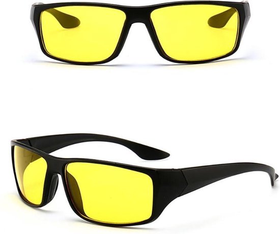 Night vision bril – Nachtbril – Overzetbril – Auto – Nightview – Nightvision  | bol.com