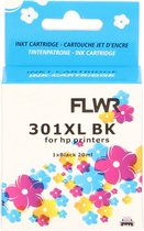 FLWR - Cartouche d'encre / 301XL / Noir - Convient pour HP