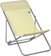 LAFUMA Maxi Transat - Strandstoel - Verstelbaar - Inklapbaar - Etamine/Yellow
