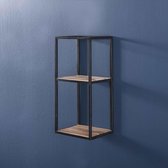 MAKLIK 2 Opbergwagens met Wielen - 35x24x100 - Rolle