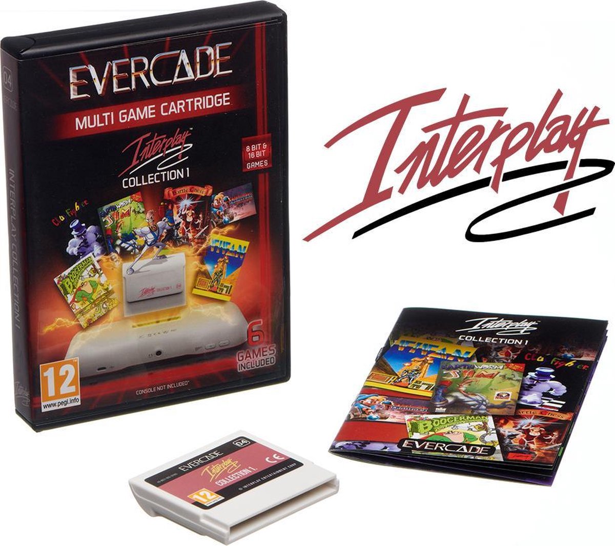 Evercade Interplay Cartridge 1 Games