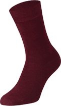 Boru Bamboo Sok | 2-Pack | Bordeaux Rood, Maat 35/38