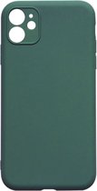 Apple iPhone 11 Pro Back cover - Groen - Soft TPU - Siliconen Hoesje