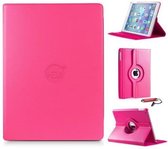 iPad air 2 couverture rotative 360 degrés rose dur iPad Air 2 avec stylet coloré, coque iPad Apple, coque iPad