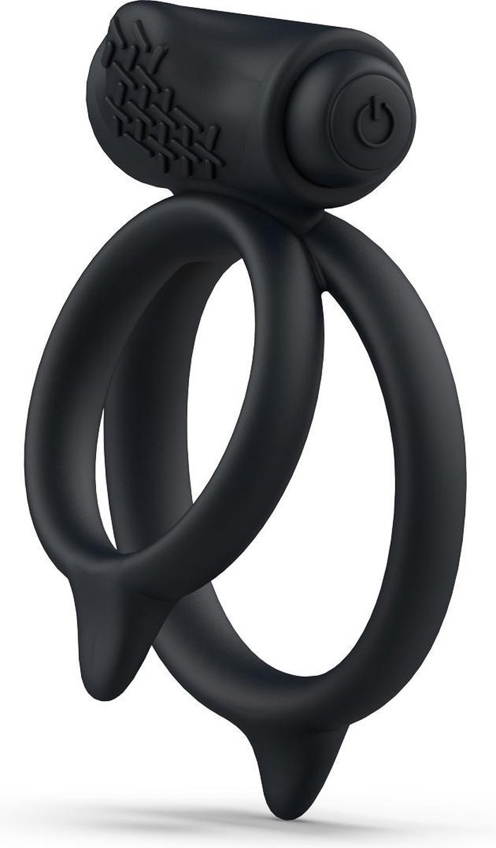 Goedkoopste B Swish - bcharmed Basic Plus Dual Penisring Zwart