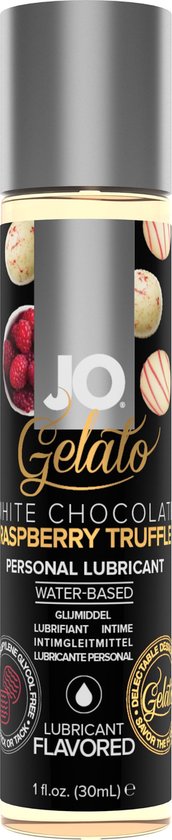 System JO - Gelato Witte Chocolade Truffel Glijmiddel Waterbasis 30 ml