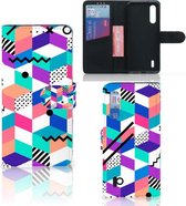 Bookcase Xiaomi Mi 9 Lite Kleurrijk Blokken