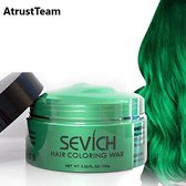 AtrustTeam – Kleur Haar Wax- Haarwax-HaircolorWax – Direct natuurlijke haarkleur, Natuurlijke ingrediënten Wasbaar-Feest wax –Tijdelijke Haarkleur-Carnaval- Moderne look- Haarcrème-Natuurlijke product -Waterbasis –Kleur:Groen -Nieuw 2020