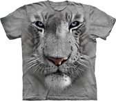 T-shirt White Tiger Face 3XL