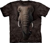 T-shirt Elephant Face L