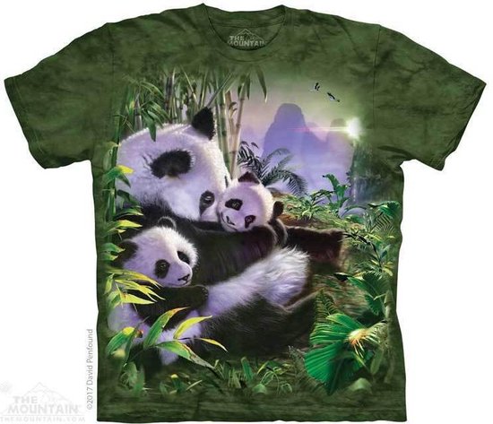 The Mountain KIDS T-shirt Panda Cuddles T-shirt unisexe S | bol