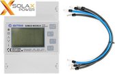 SDM630-Modbus voor Solax Omvormers met Aansluit Kabelset
