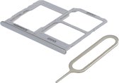 MMOBIEL Sim / SD Tray Kaart Houder Nano Slot voor Samsung Galaxy A40 / A405 (WIT)