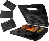 Tomado TGM2001S - Multigrill 3 in 1 - Inclusief tosti en wafelplaten -  750 watt - Zwart/RVS