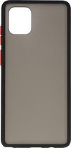 Hardcase Backcover voor Samsung Galaxy A91 Zwart