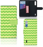 Telefoon Hoesje Xiaomi Mi 9 Lite Waves Green