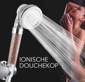 Ionische douchekop - Hoge druk, Waterbesparend & Met 3 Douchemodi