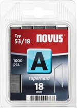 Novus Dundraad nieten A 53/18mm, SH, 1000 st. - 042-0360