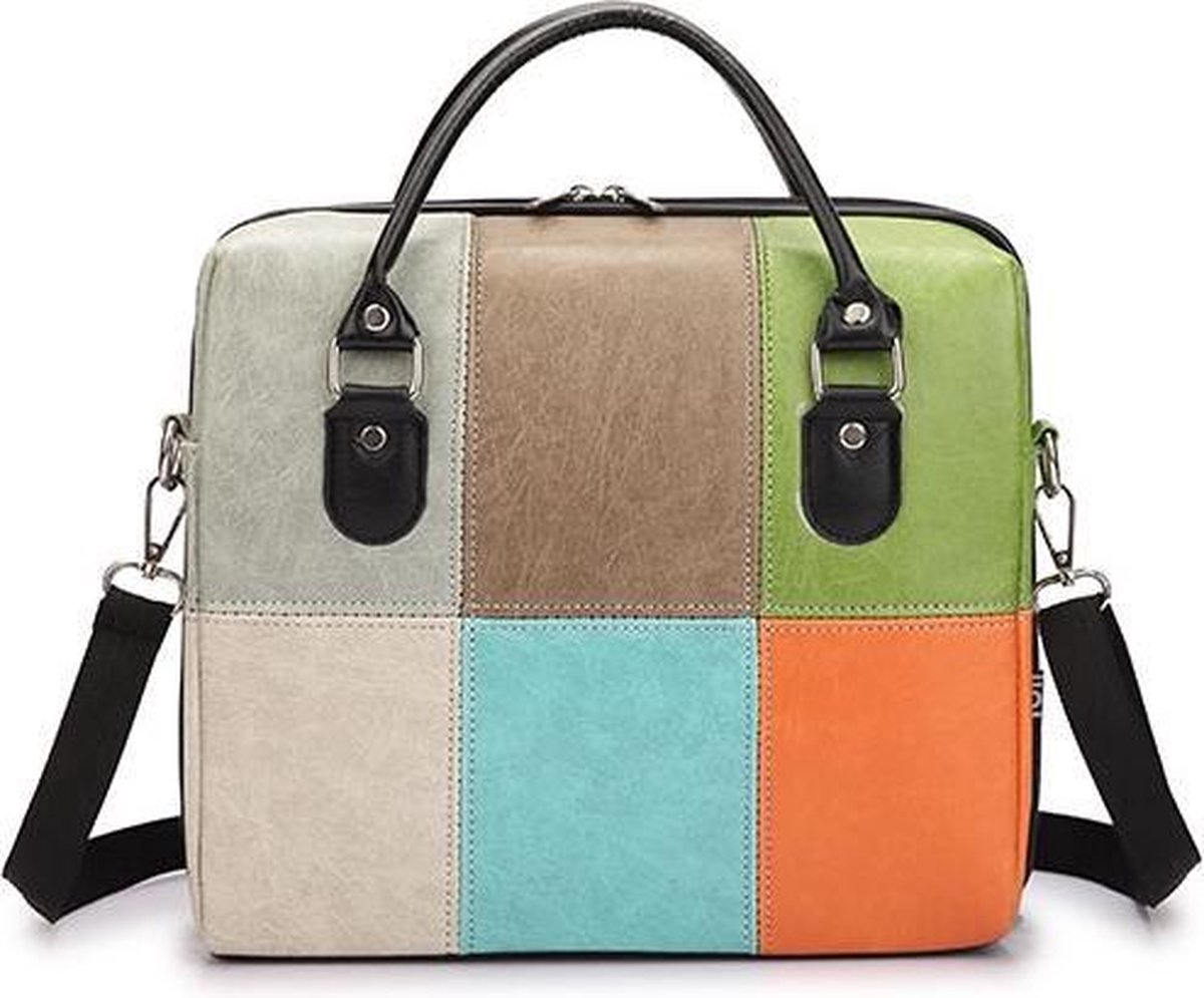 Noi-Noi 'Casey' - Trolley bag - Zwart/Multicolor - Dames - NN-131-04