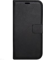 ADEL Kunstleren Book Case Portemonnee Pasjes Hoesje Geschikt voor Samsung Galaxy S7 - Zwart