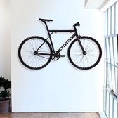 Fietsophangsysteem aan de muur van hout - Fiets ophangbeugel - Fiets ophangen aan muur - Fietsbeugel - Fietshaak - voor stadsfietsen, MTB's en elektrische fietsen