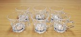 Koffie - Espresso glazen 100 ml - set van 6