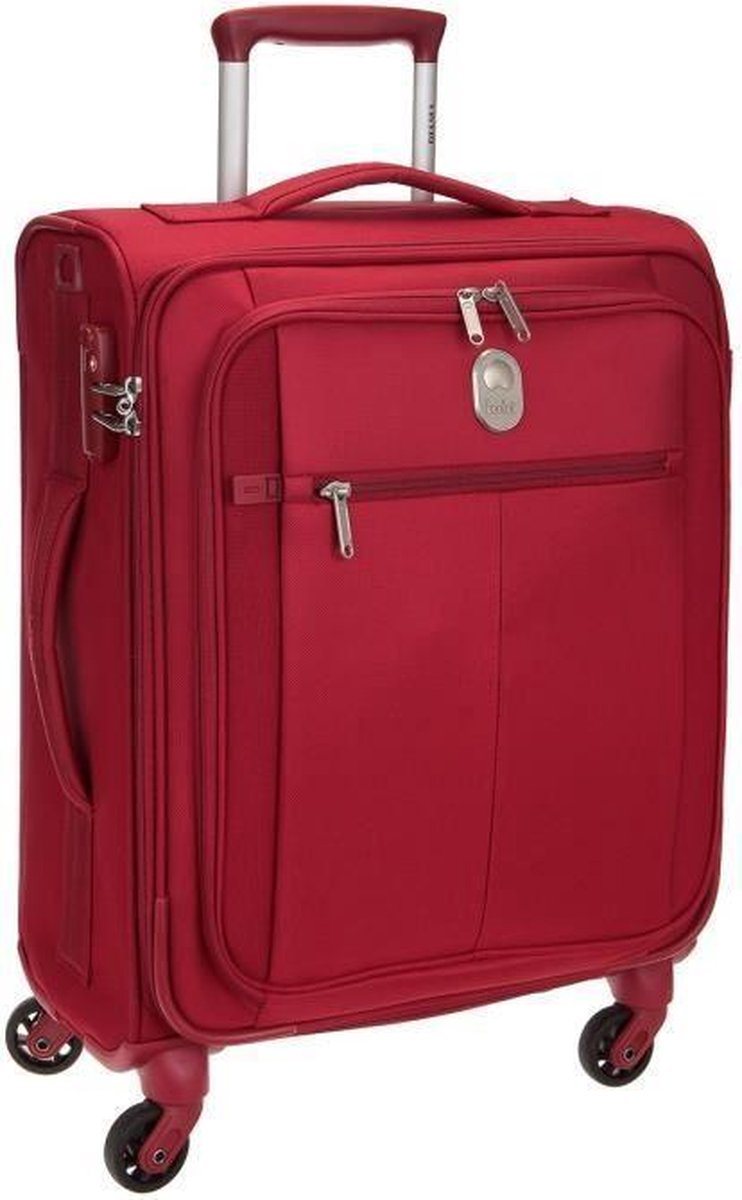 VISA DELSEY Cabine souple low-cost 4 roues 55cm PIN UP5 Rouge | bol