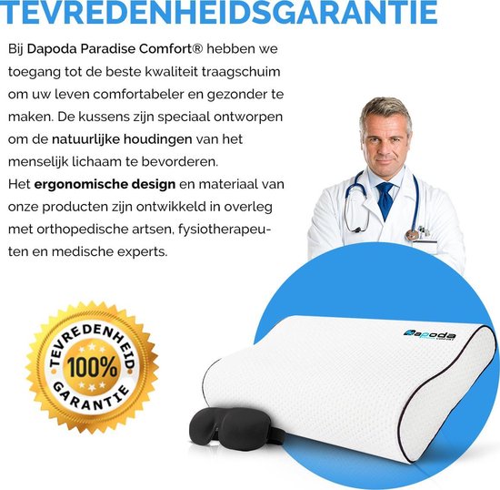 Sleeptight Vlinderkussen Hoofdkussen Traagschuim | Webwinkel