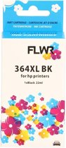 FLWR - Inktcartridge / 364XL / Zwart - Geschikt voor HP
