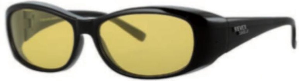 Orange85 Revex Overzet nachtbril - Zwart - Kunststof - Universeel | bol.com