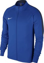 Nike Academy 18 Trainingsjas Heren Sportvest - Maat XXL  - Mannen - blauw