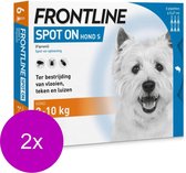 Frontline Spot On 1 Small Hond Small - Anti vlooien en tekenmiddel - 2 x 6 pip