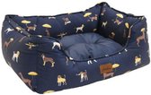 Joules hondenmand dog print 55x42x20 cm