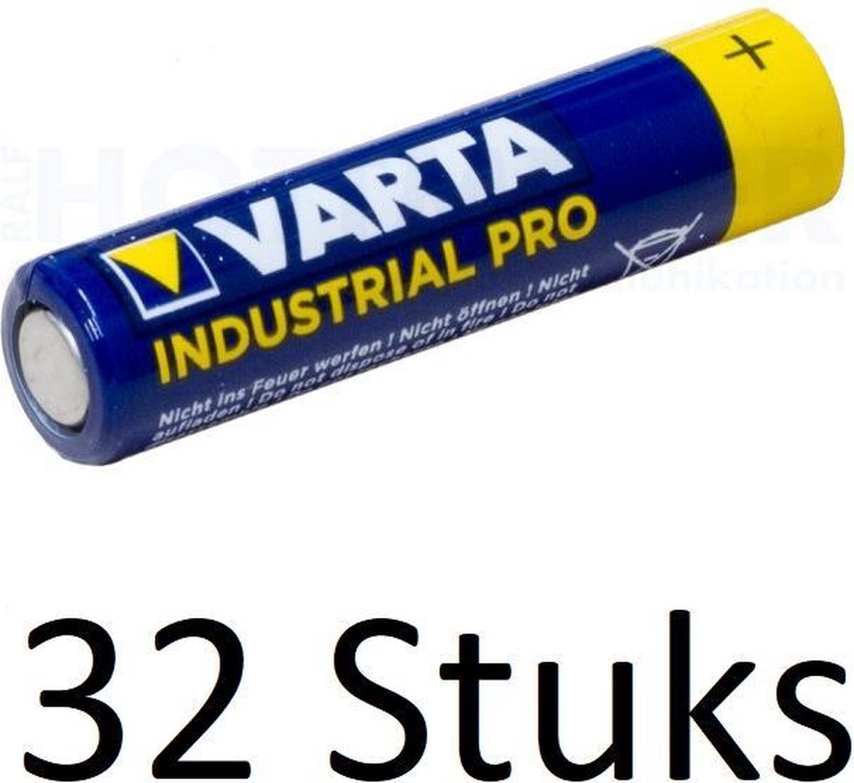 32 Stuks Varta Industrial Pro AA (Bulk Verpakking)