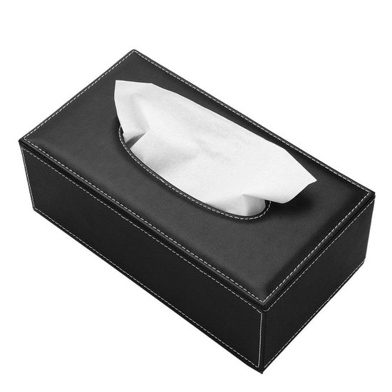 Tissue Box Houder Kunstleer Luxe Doos voor Servetten