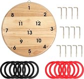 Bol.com BS Toys Ringwerpen Werpspel Hout - Speelgoed vanaf 6 Jaar - 1 tot 6 Spelers - Ring Gooien Spel aanbieding