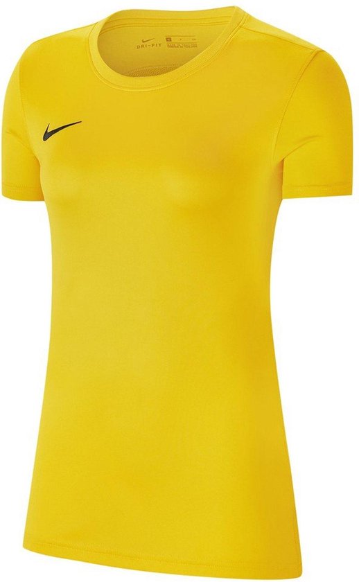 Nike Park VII SS Sportshirt - Maat XS  - Vrouwen - geel