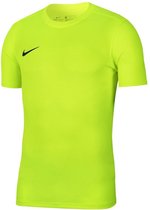 Nike Park VII SS Sportshirt - Maat S  - Mannen - lime groen