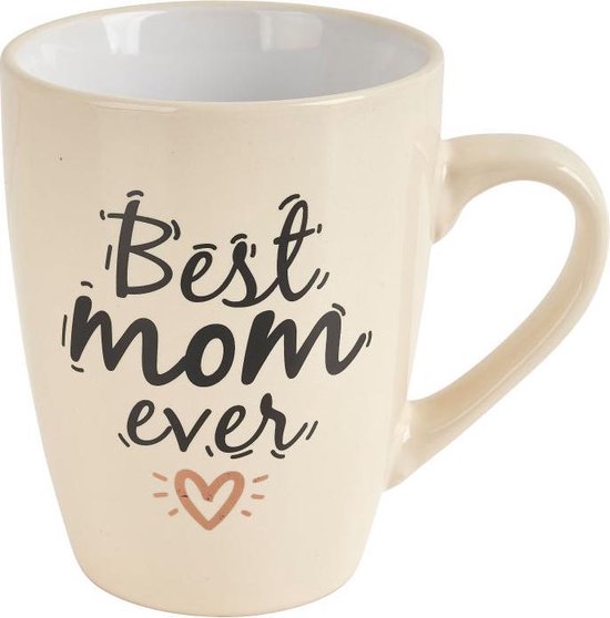 Onveilig helder Koppeling Mok best mom ever - 30 cl - Moederdag cadeau - geschenk | bol.com