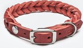 Leren Halsband Central Park Rood (Small)