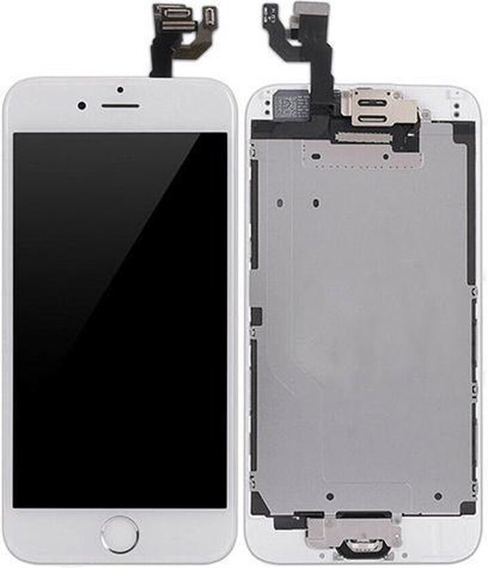 Apple iPhone 6S PLUS OEM LCD Beeldscherm - Voorgemonteerd - Wit